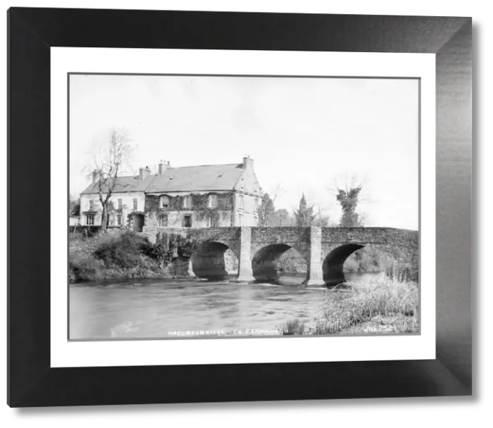 Framed Print : Early 20th Century Print of Maguiresbridge, Co Fermanagh