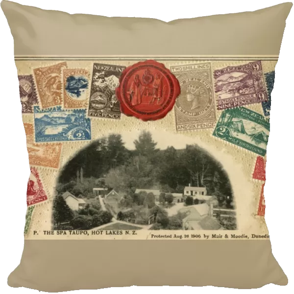 Stamp Card produced by Ottmar Zeihar - New Zealand