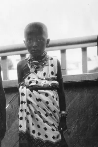 Little girl of Kismayo, Somalia, East Africa