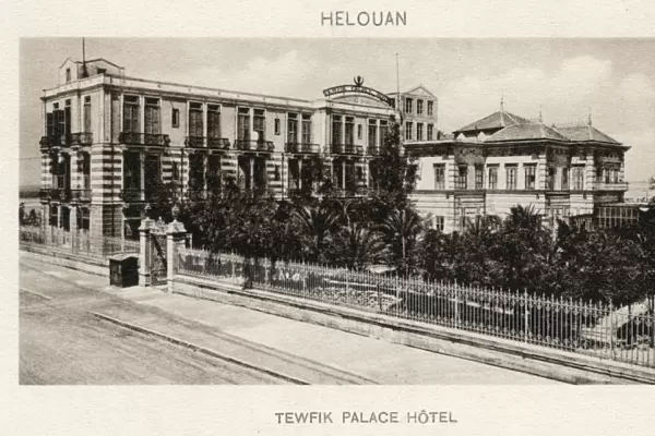 Tewfik Palace Hotel in Helwan (Helouan), Egypt