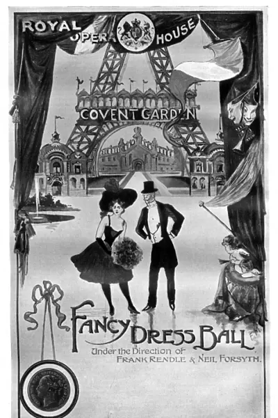 Scenic design for Covent Garden fancy dress ball