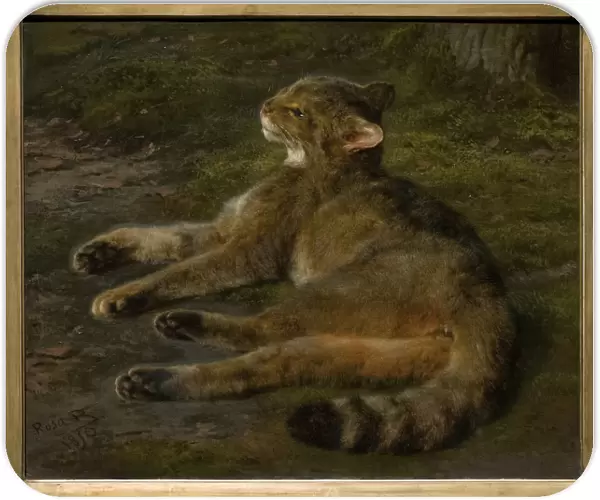 Wild Cat, 1850, by Rosa Bonheur