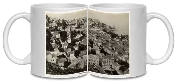 Panoramic View of a section of Algiers, Algeria