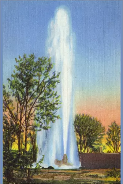 Large Artesian Well, Oasis Ranch nr Roswell, New Mexico, USA