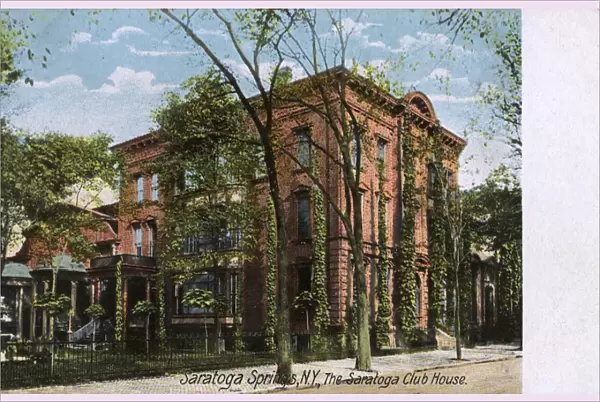 Saratoga Club House, Saratoga Springs, New York State, USA