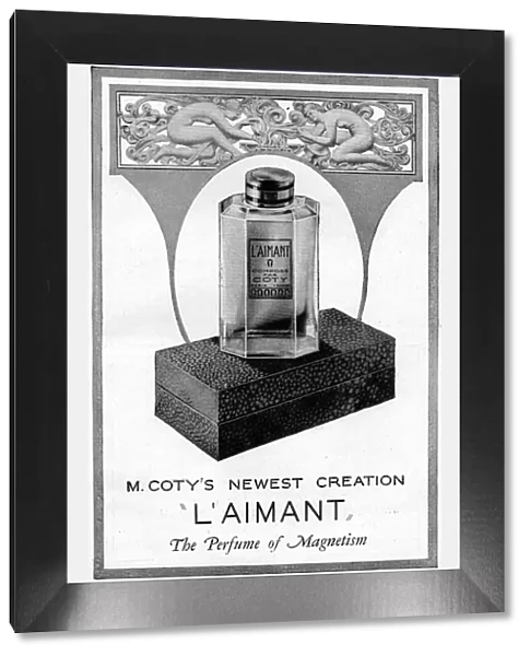 Advert for L Aimant Perfume (Coty), New York, 1928