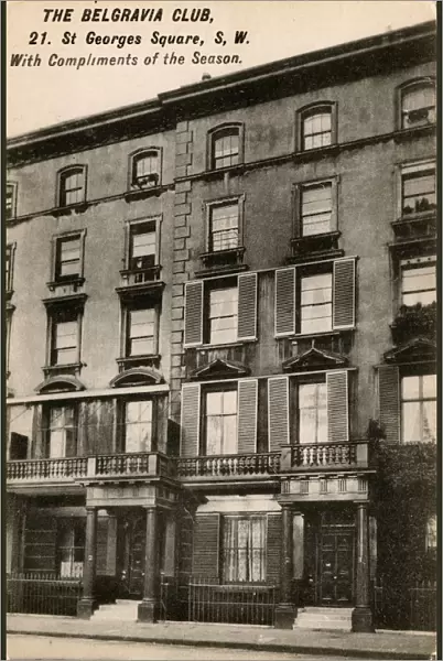 The Belgravia Club, 21 St Georges Square, Pimlico, London