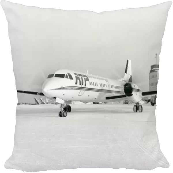 First British Aerospace ATP, G-MATP, at Rovaniemi, Finland
