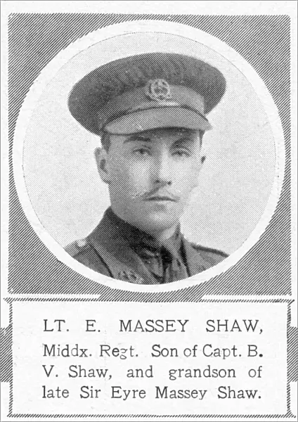 Lieutenant Eyre Massey Shaw