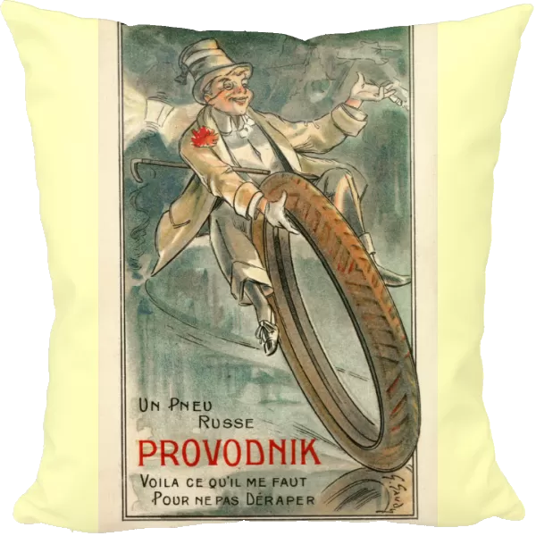 Advertising Russian Pneumatic Tyres in Belgium