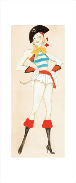 Pirate Girl - Murrays Cabaret Club costume design