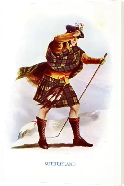 Sutherland, Traditional Scottish Clan Costume