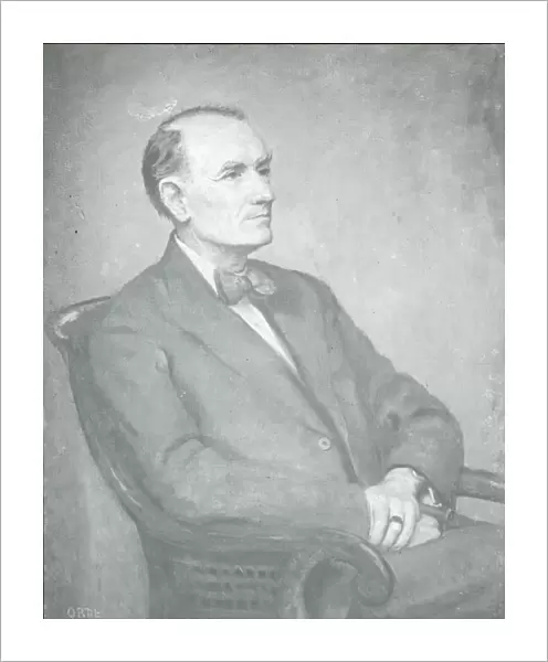 Mr. H. E. Wimperis - Portrait as President R. Ae. S