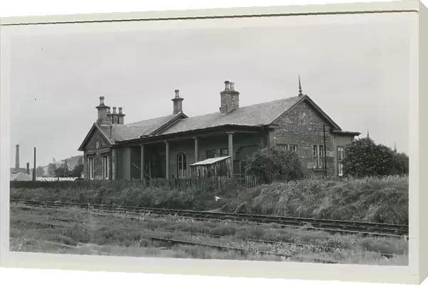 Railway Station, Forres, Morray, Inverness, Scotland. Date: 1937