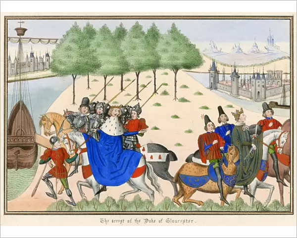 King Richard II and arrest of Duke of Gloucester