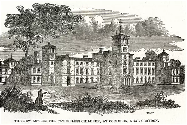 New Asylum for Fatherless Children, Reedham 1858