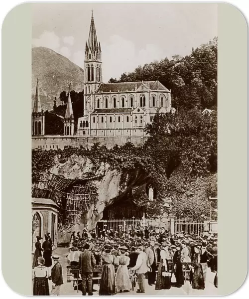 Lourdes, France - The Grotto and Basilica