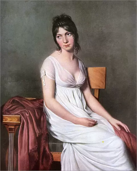Madame Hamelin by Jacques-Louis David