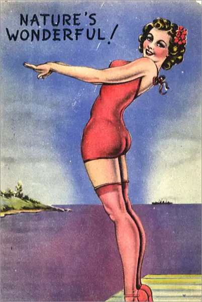Pin up girl Date: 1945