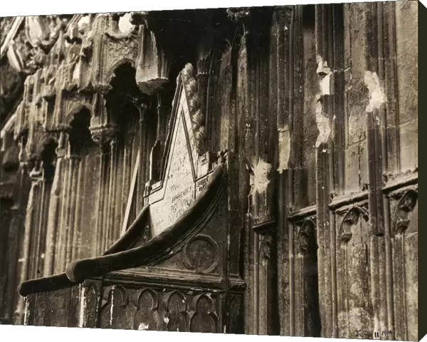 Suffragettes bomb Westminster Abbey 1914
