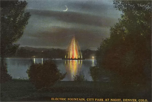 Electric Fountain, City Park, Denver, Colorado, USA