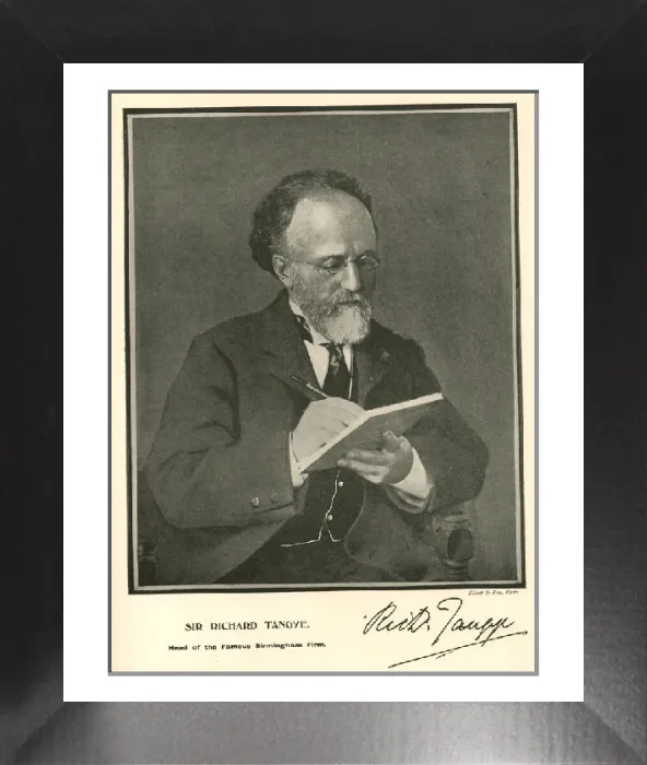 Framed Print : Sir Richard Tangye Print, Late 19th Century Framed Print : Sir Richard Tangye Print, Late 19th Century