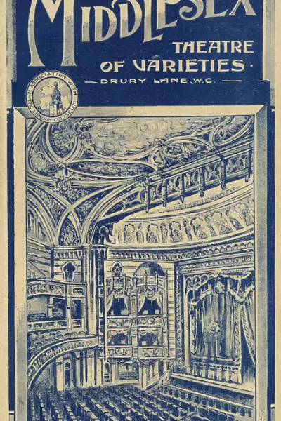 The New Middlesex Theatre of Varieties, Drury Lane, London