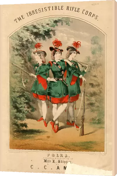 The Irresistible Rifle Corps Polka, by C C Amos