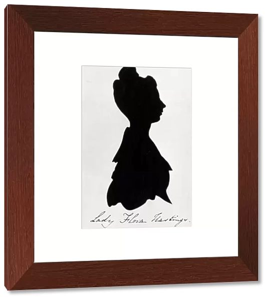 Silhouette, Lady Flora Hastings