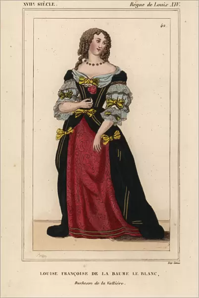 Louise de La Valliere, mistress of King Louis XIV