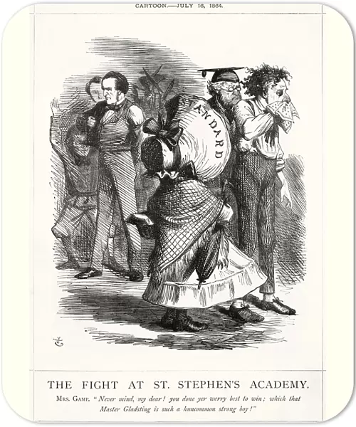 Cartoon, The Fight at St Stephens Academy