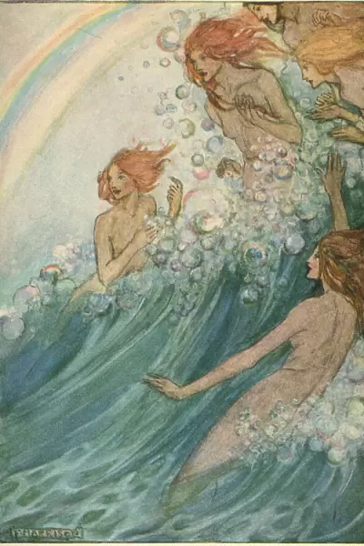 Whither away? Illustration by Florence Harrison of Tennysons poem