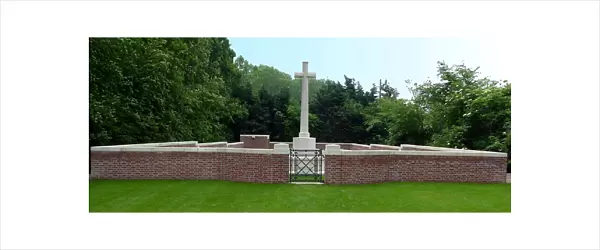 Reconstructed CWGC Cemetery, Colne Valley, Ypres