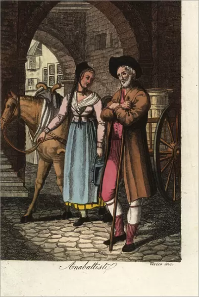 Milk-vendor anabaptists of Basel, Switzerland, 16th century
