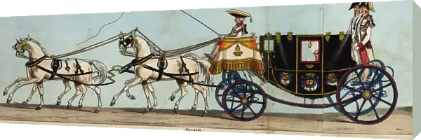 Carriage of the Marquis of Miraflores in Queen Victoria s