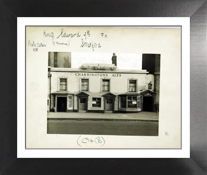 Framed Print : King Edward VII PH, Stratford, London Print 1935