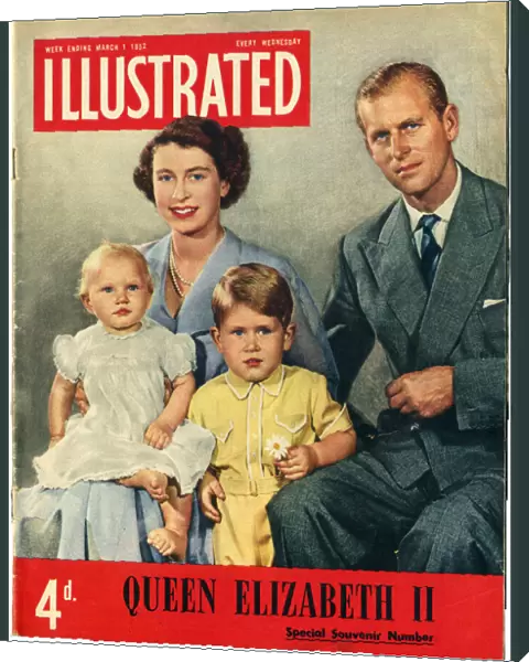 Front cover of Illustrated magazine, special souvenir issue