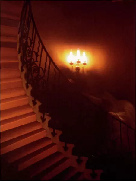 The Queens House Ghost on the Tulip Staircase. In 1966