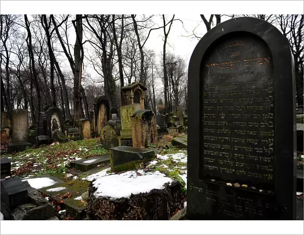 Poland. Krakow. Jewish cemetery