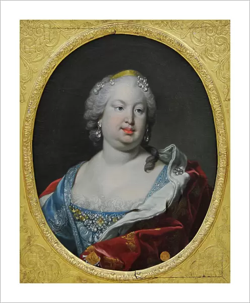 Barbara of Portugal (1711-1758) by Louis Michel Van Loo