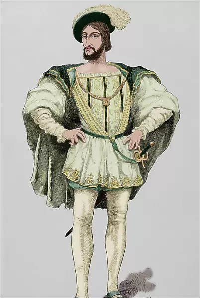 Francis I (1494-1547). King of France (1515-1547)