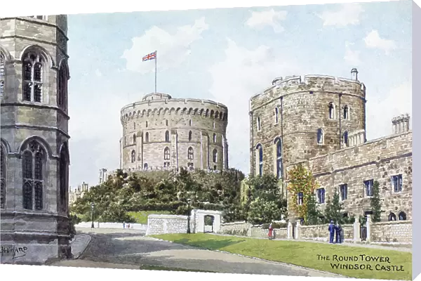 The Round Tower, Windsor Castle, Berkshire