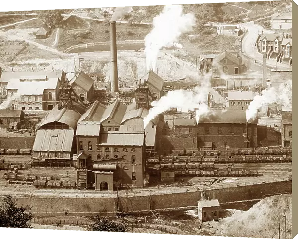 Six Bells Colliery Abertillery Wales early 1900s