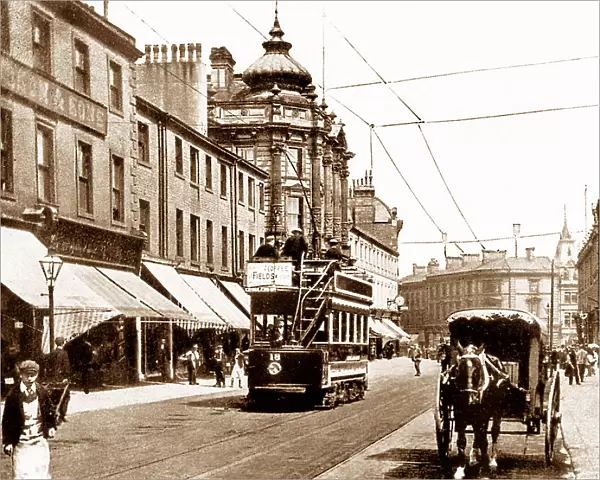 Huddersfield New Street early 1900s