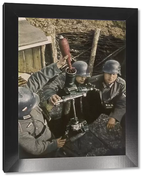 German Mortar Team