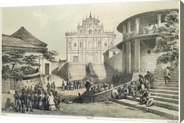 China  /  Macao  /  Convent 1850