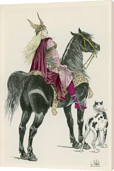 Brunhilde  /  Frankish Queen