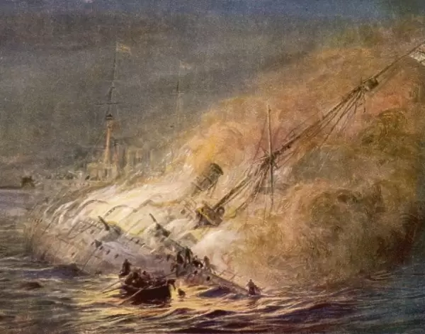 Leipzig Sinking 1914