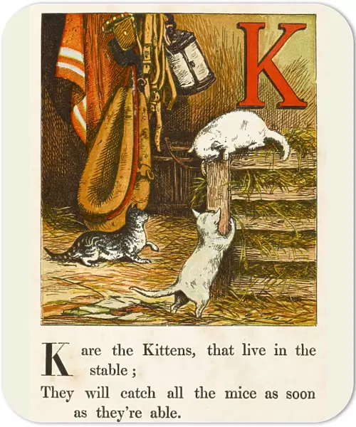 Alphabet  /  K for Kittens