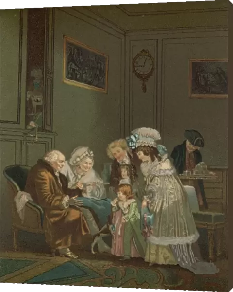 French Family Mid 18C